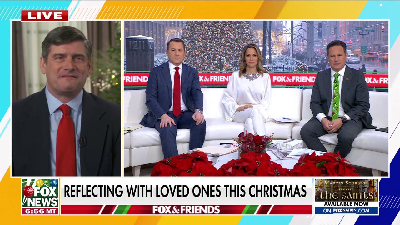 Executive vice president of the Billy Graham Evangelistic Association Will Graham explains his family’s Christmas traditions during an appearance on ‘Fox & Friends.’