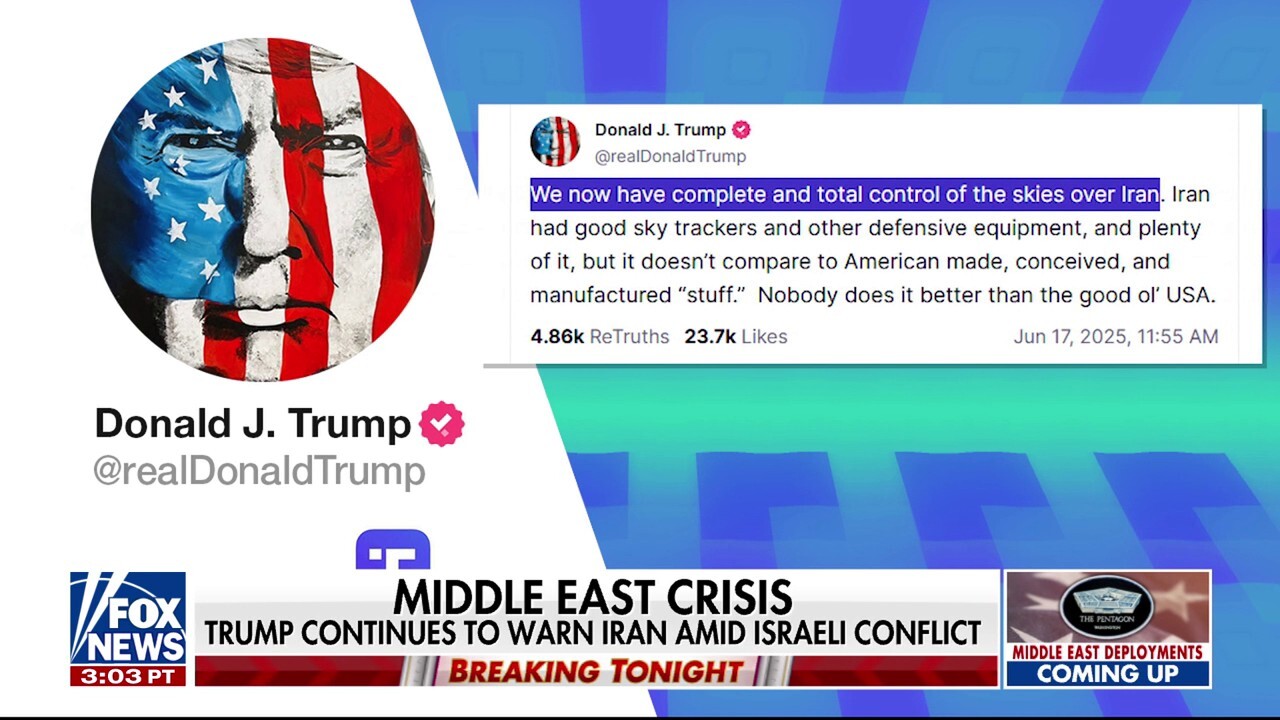 US strikes against Iran are on the table, senior White House official says