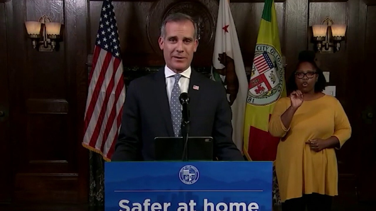 Los Angeles issues stay-at-home order; mayor urges 'cancel everything'