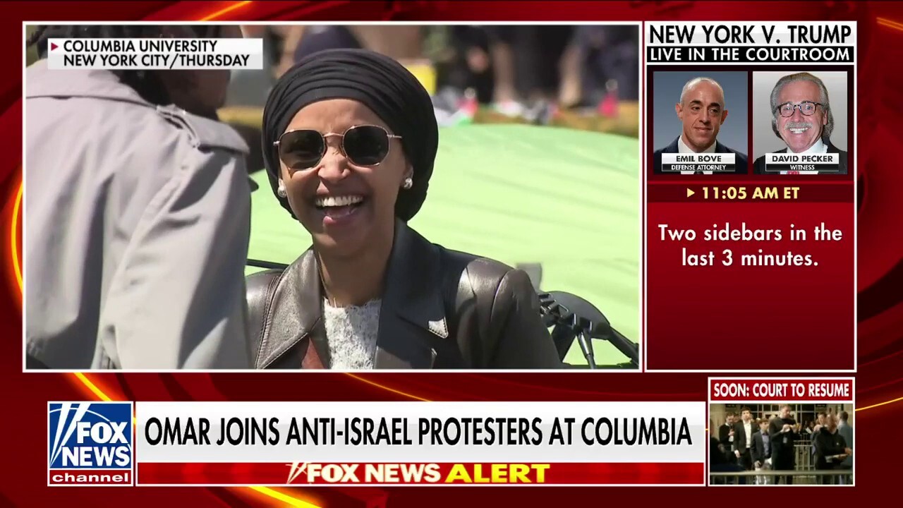 Fox News' CB Cotton reports the latest on the anti-Israel demonstrations and the counter-protesters from the campus. 