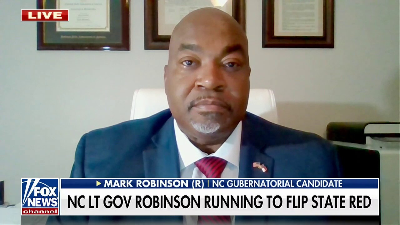 North Carolina Republican Lt. Gov. Mark Robinson launches gubernatorial run