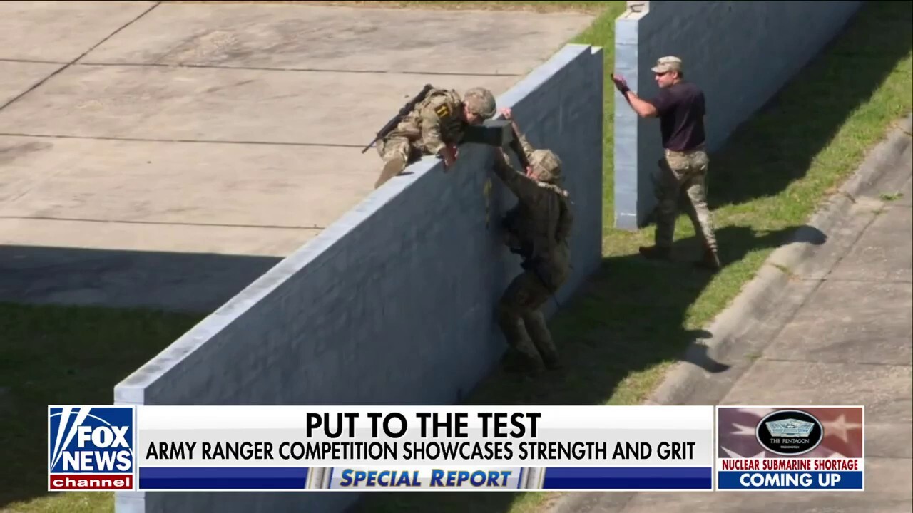  Army ranger competition showcases strength and courage