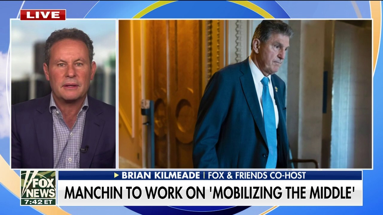 Brian Kilmeade on how Joe Manchin would run for president