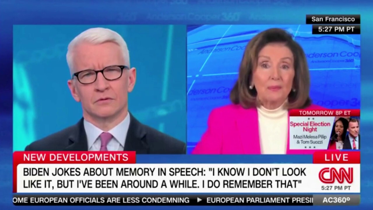 Nancy Pelosi on Biden age concerns: 'He's younger than I am, so what do I have to say about his age?'