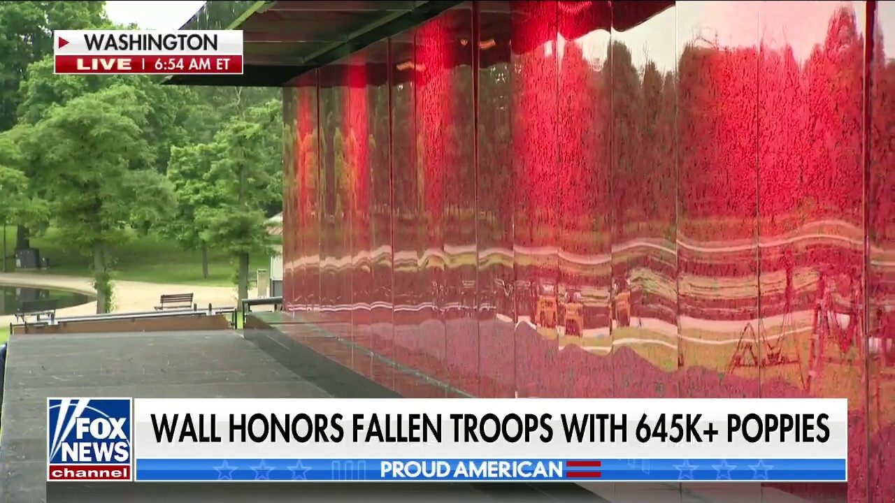 USAA Poppy Wall honors fallen troops on Memorial Day weekend