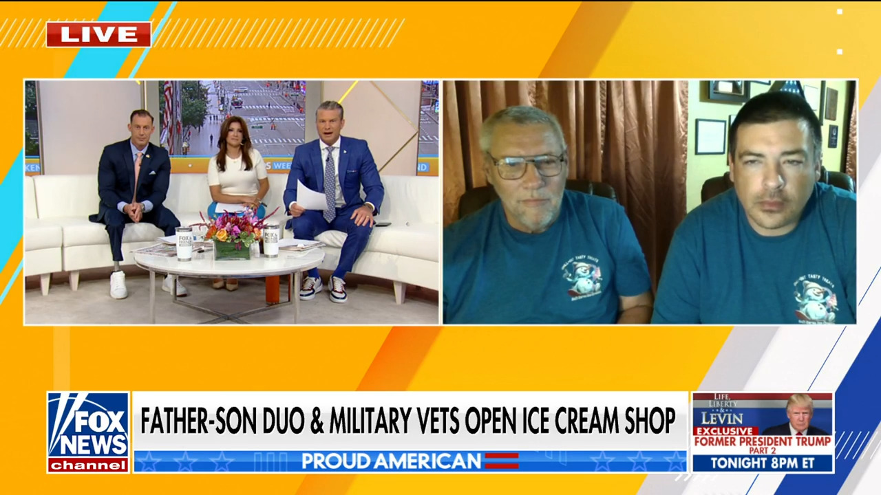 Father-son military veterans open ice cream shop in San Antonio