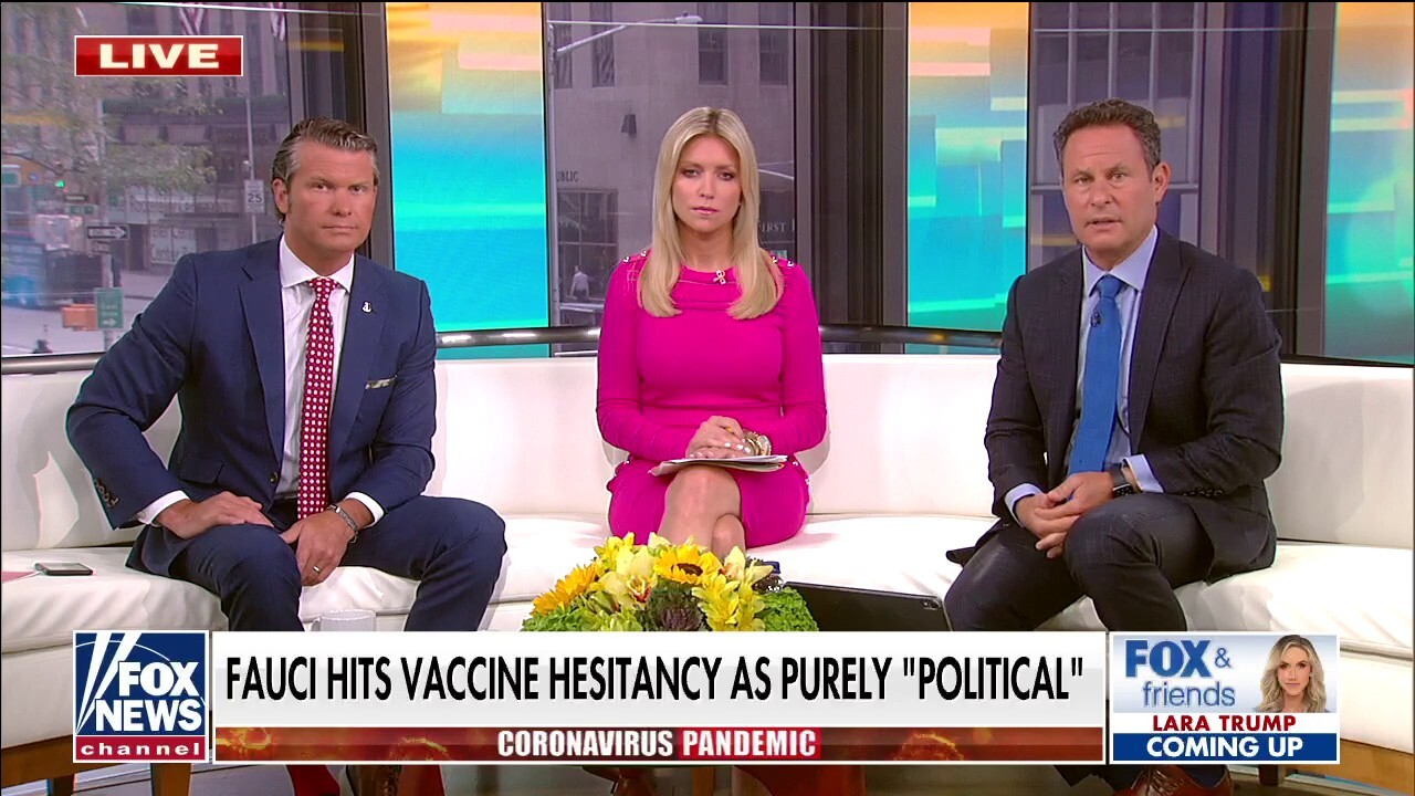 'Fox & Friends' slams Fauci for telling unvaccinated Americans to 'get over it'