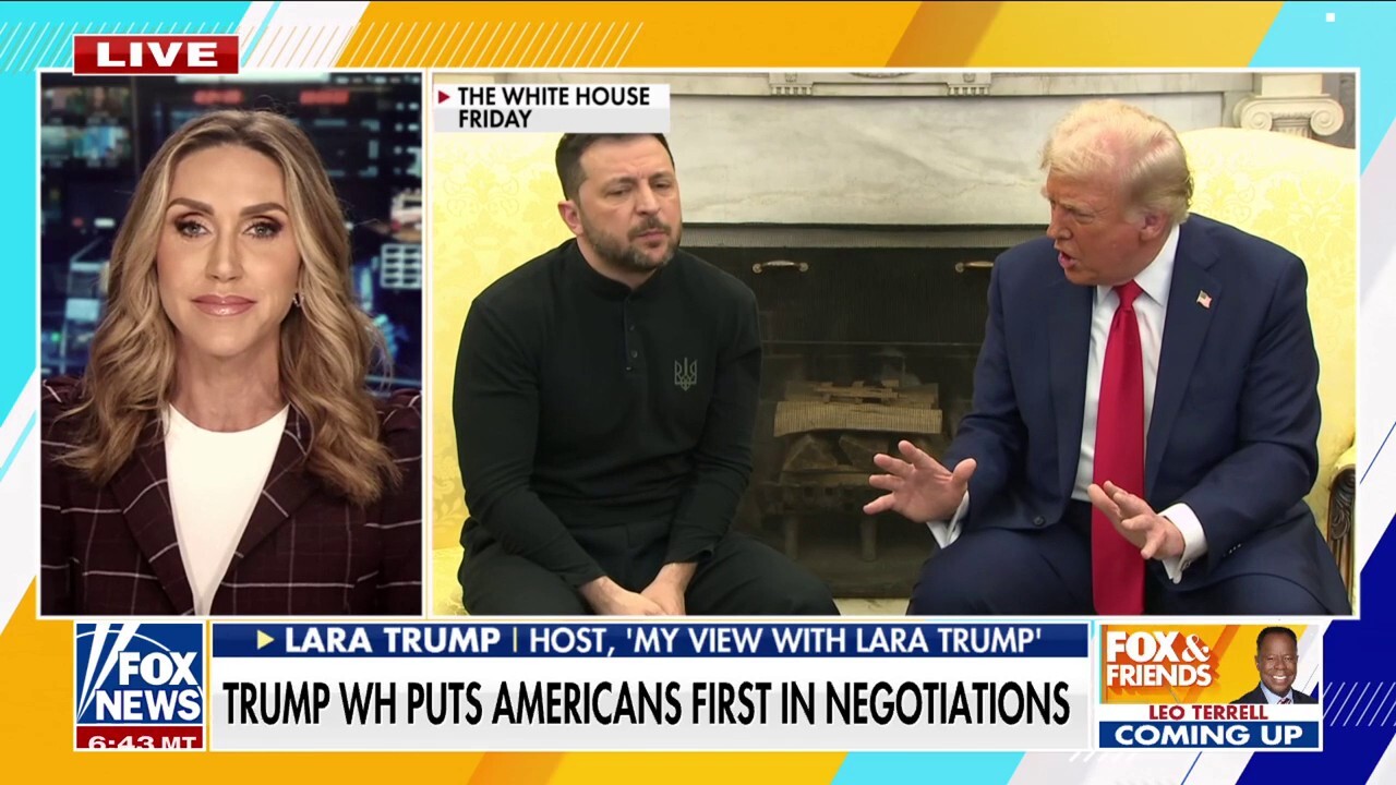 Zelenskyy ‘only has himself’ to blame over heated meeting with Trump, Lara Trump argues