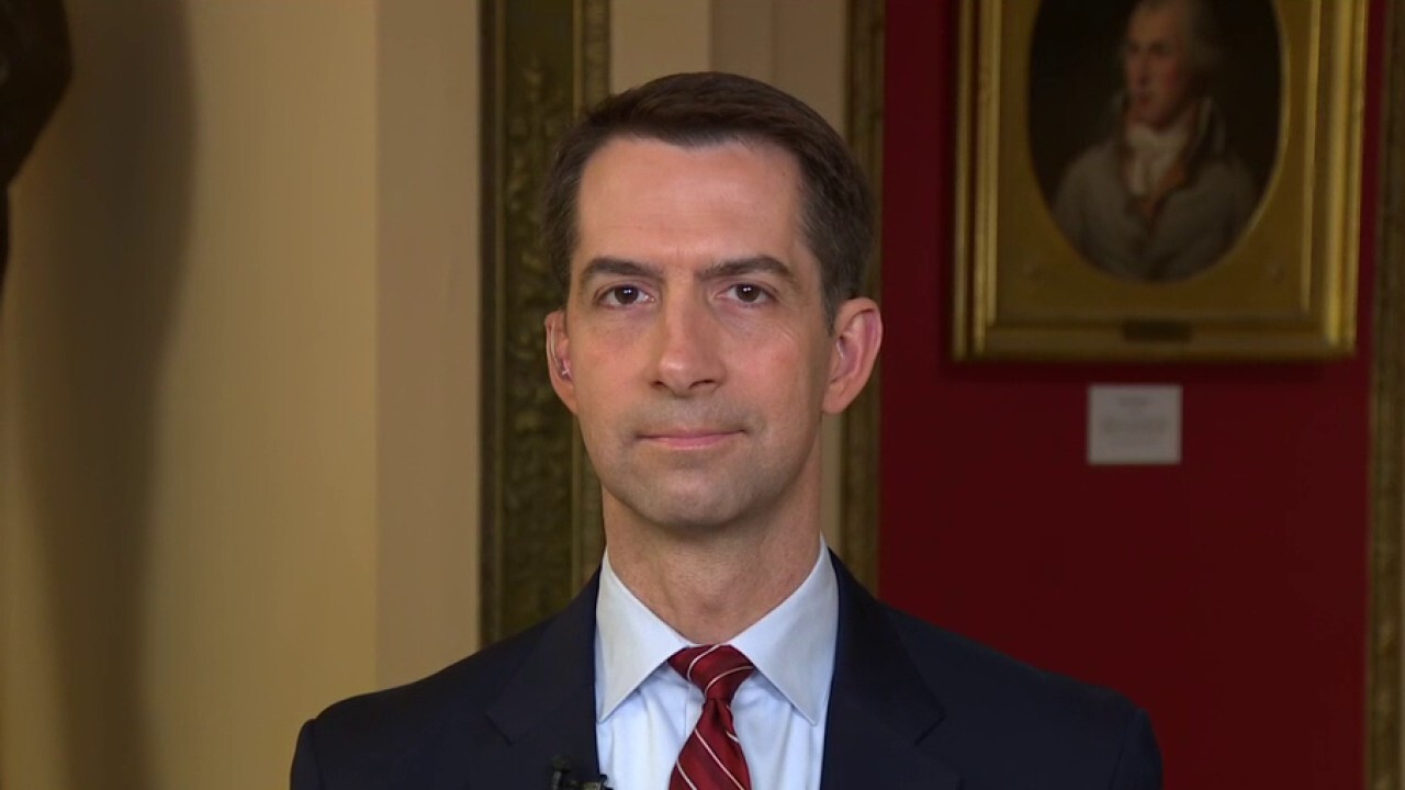 Sen. Tom Cotton on proposal to end US dependence on China for pharmaceuticals	