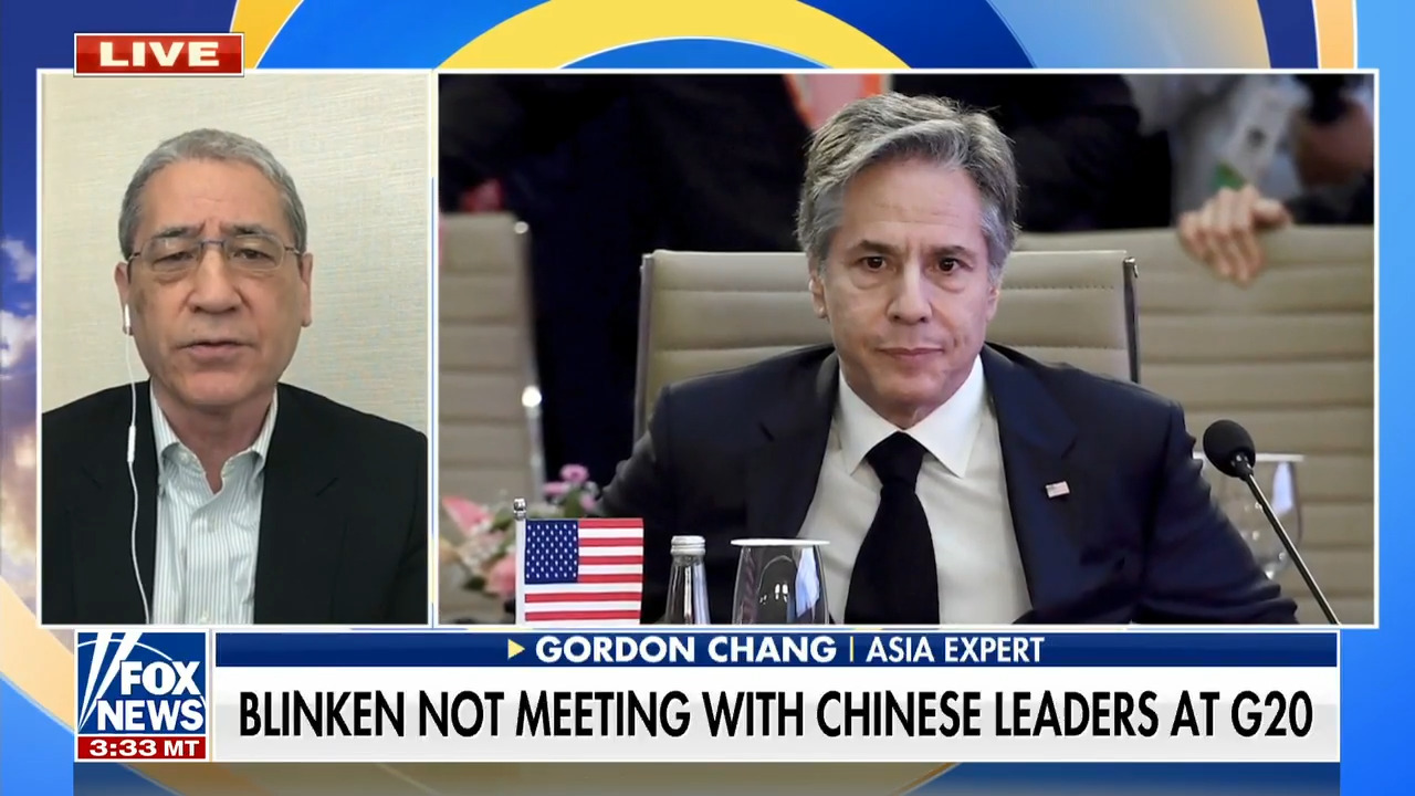 Secretary Blinken will not meet with Chinese leaders at G20