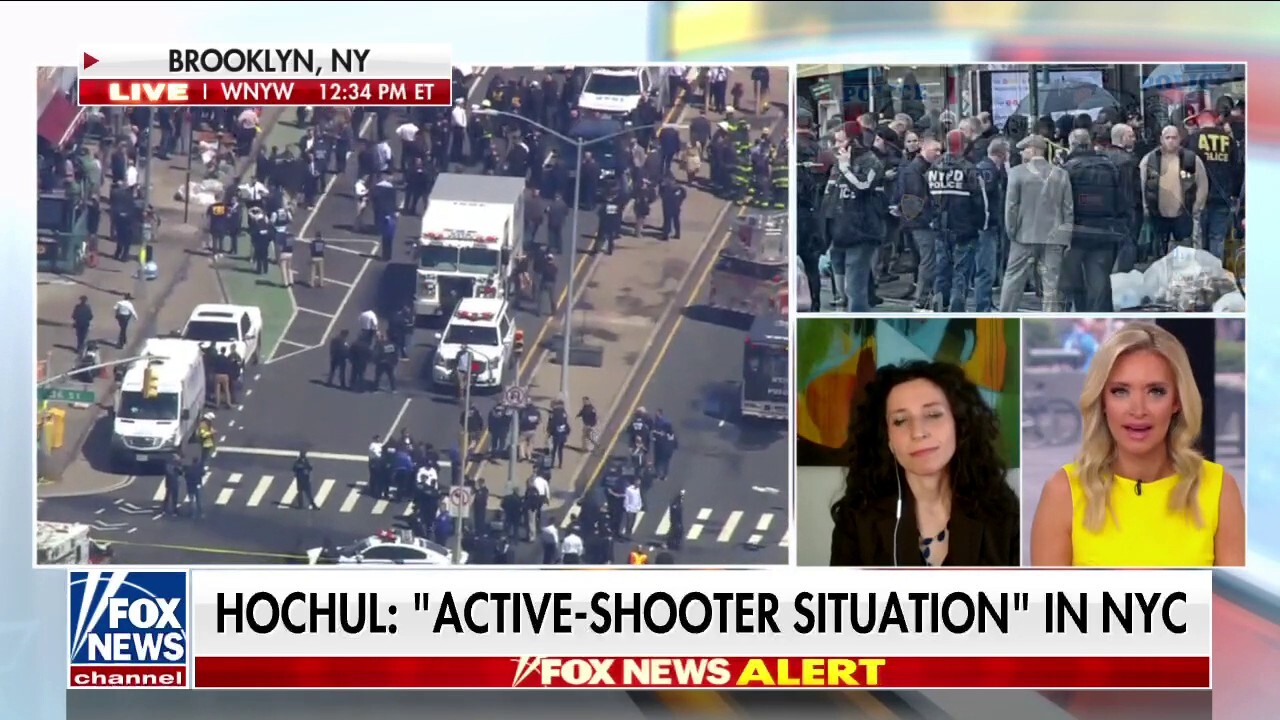 NY Gov. Hochul calls Brooklyn subway attack 'active shooter situation' as manhunt for suspect continues