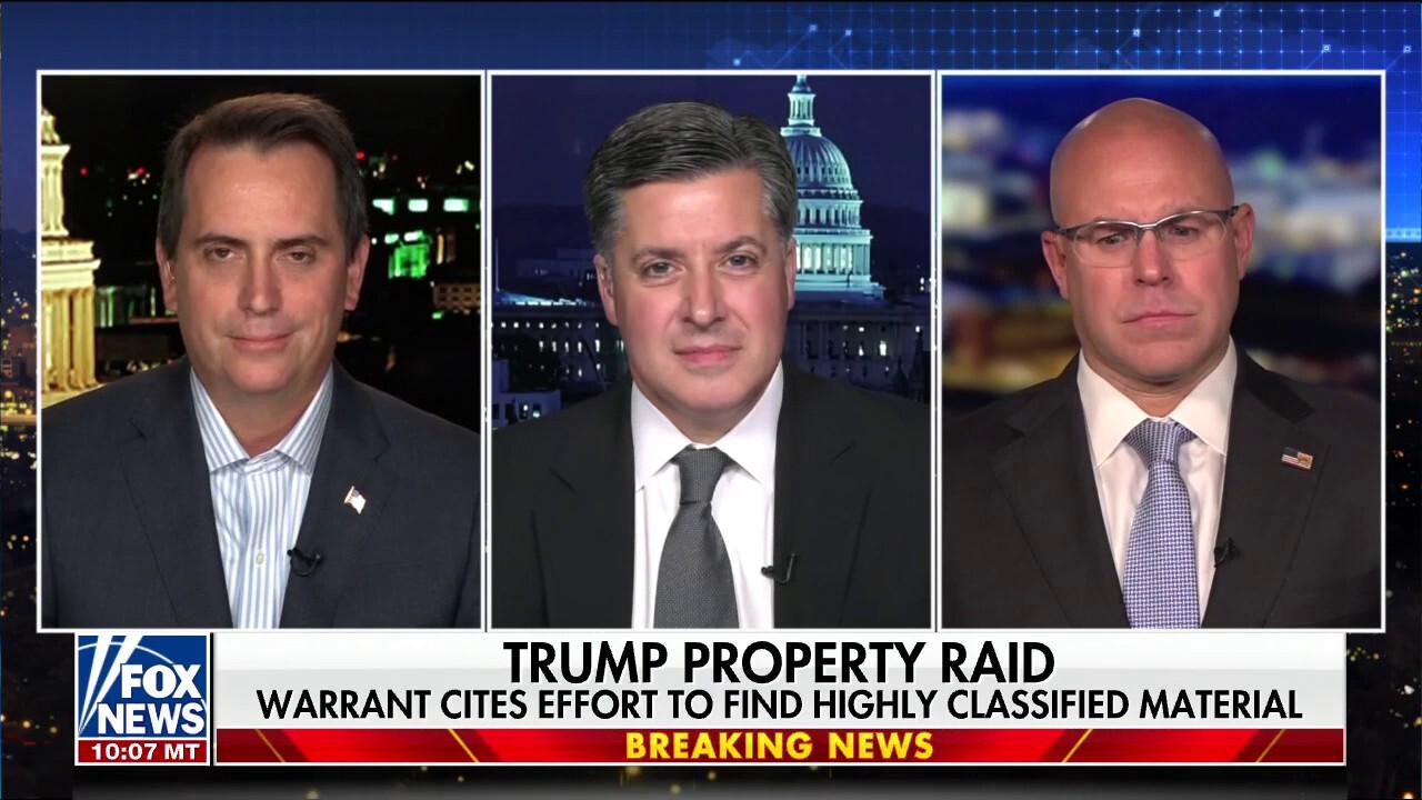 Warrant cites effort to find highly classified material