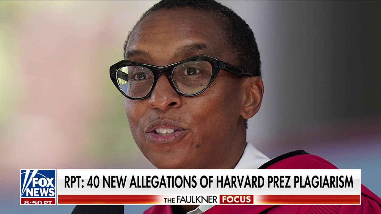 Harvard president facing 40 new allegations of plagiarism