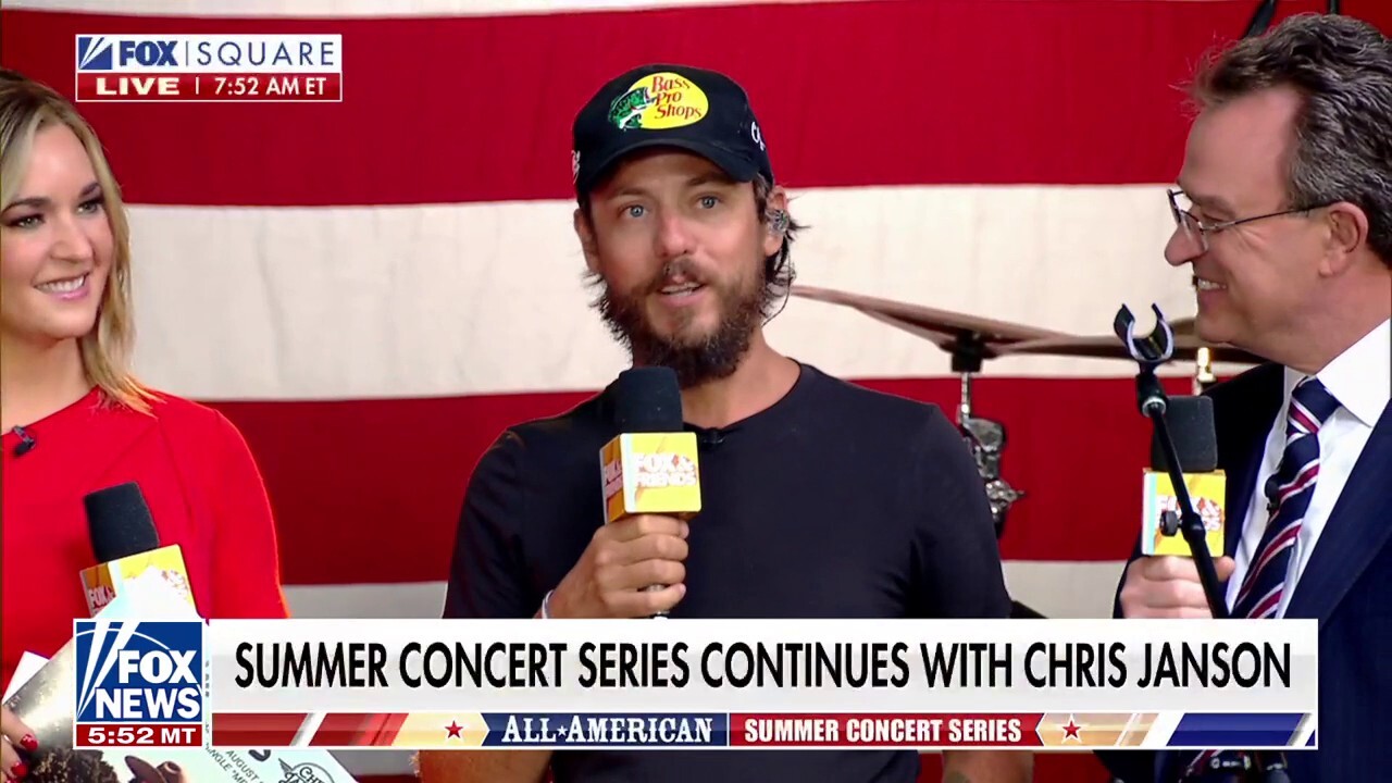 Country singer Chris Janson promotes patriotism, new album on July 4