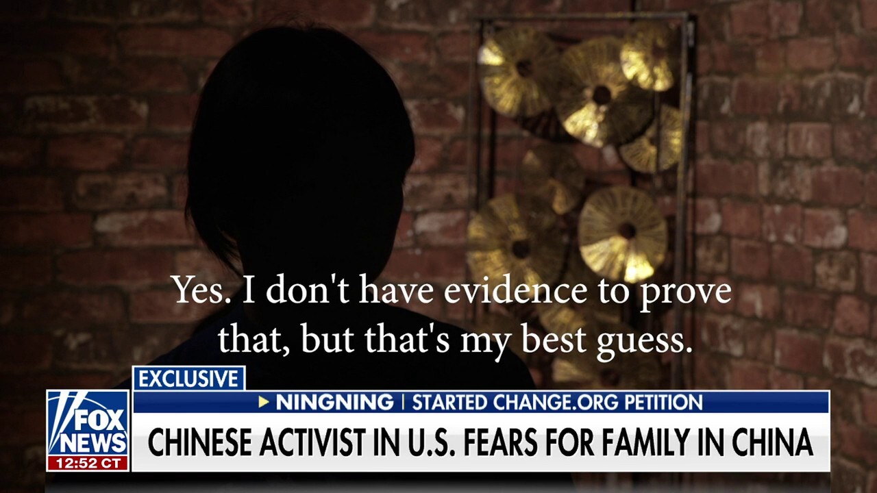 Chinese activist in US fears retaliation of Chinese government on her family