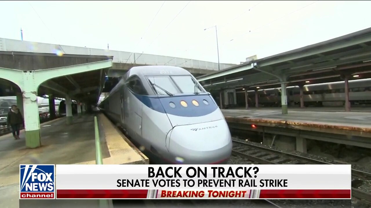 Congress intervenes to prevent nationwide railroad strike