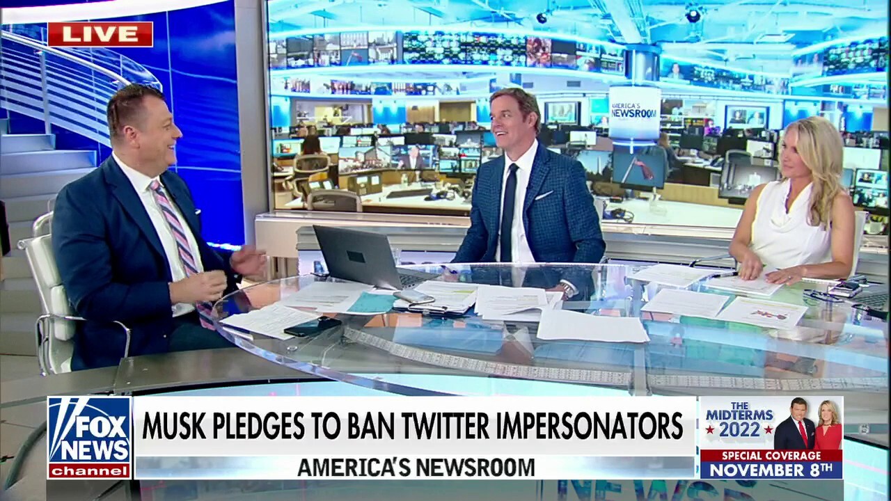 Jimmy Joins 'America's Newsroom' To Discuss The Latest Twitter Verification Changes 