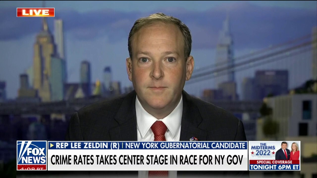 Lee Zeldin sends Election Day message to New York voters: 'We have to work together to save the Big Apple'