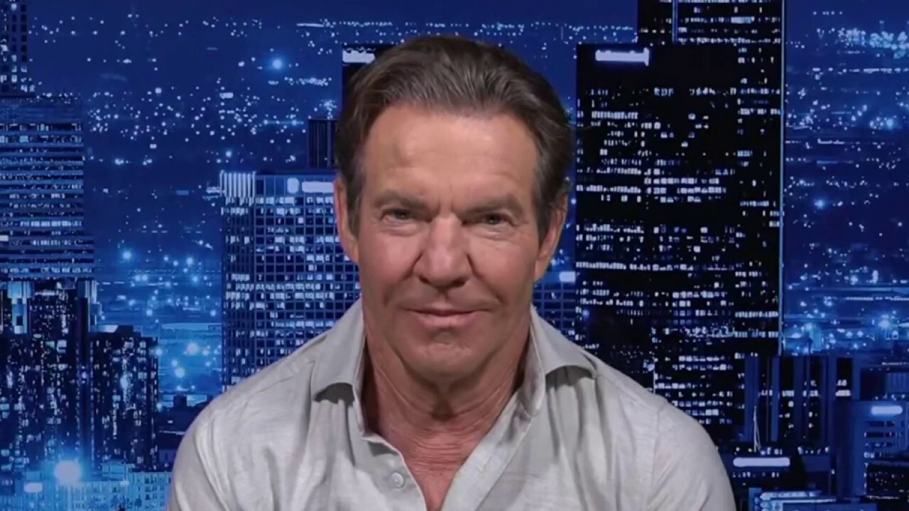 Actor Dennis Quaid reacts to his new film, 'Reagan' shattering box office expectations and says he 'loves playing real people' on 'Hannity.' 