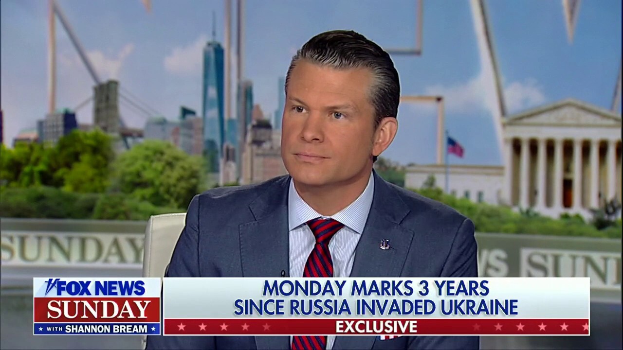 Pete Hegseth says Trump is the ‘only man in the world’ that can have bilateral negotiations with Russia