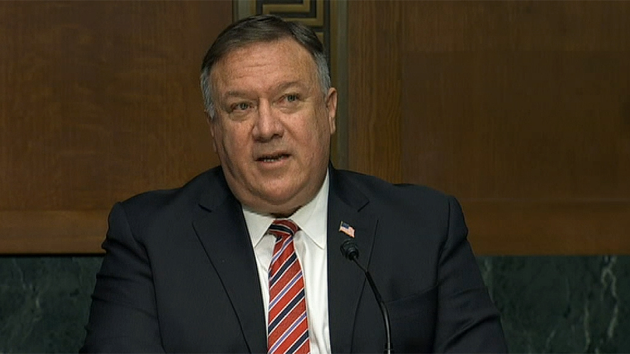 Secretary Pompeo tells Senate Foreign Relations Committee 'the tide is turning' on China