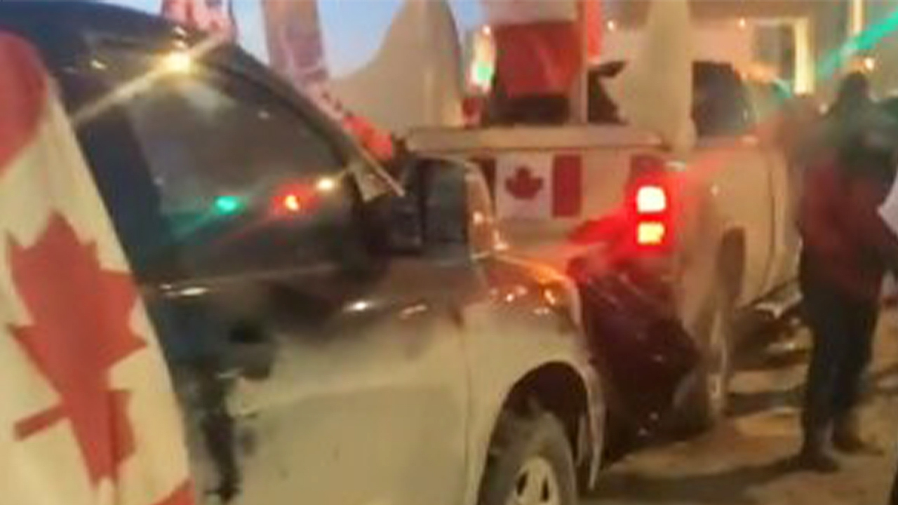 Scenes from Canada 'Freedom Convoy' protest