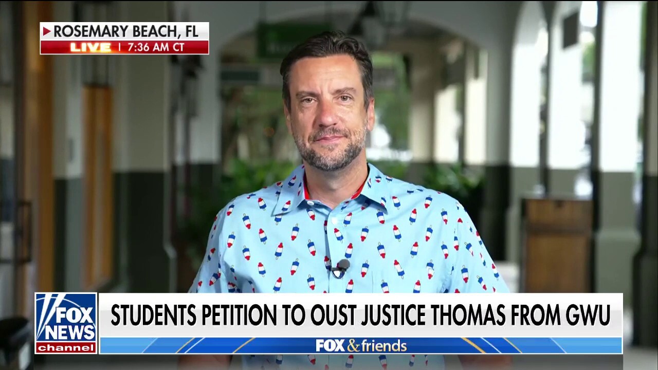 George Washington University set 'right precedent' by rejecting petition to remove Justice Thomas: Clay Travis