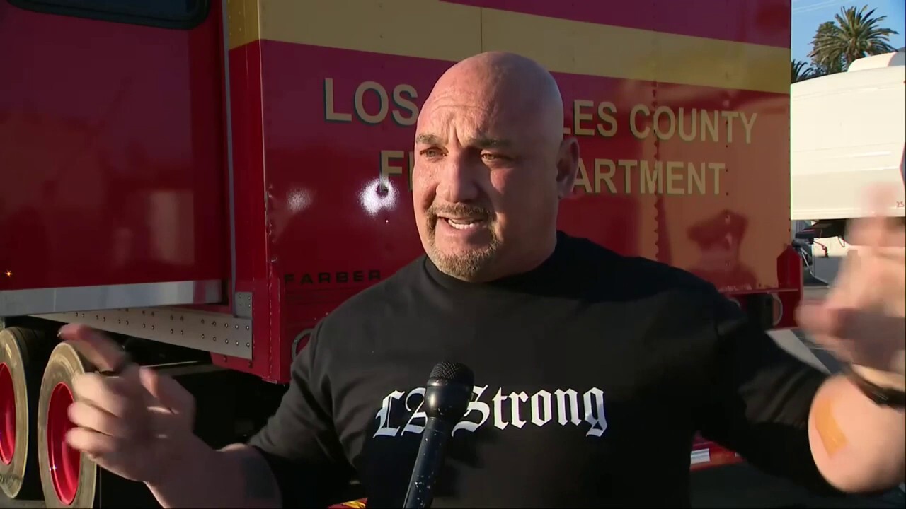 FOX Sports provides TVs to first responders battling LA wildfires