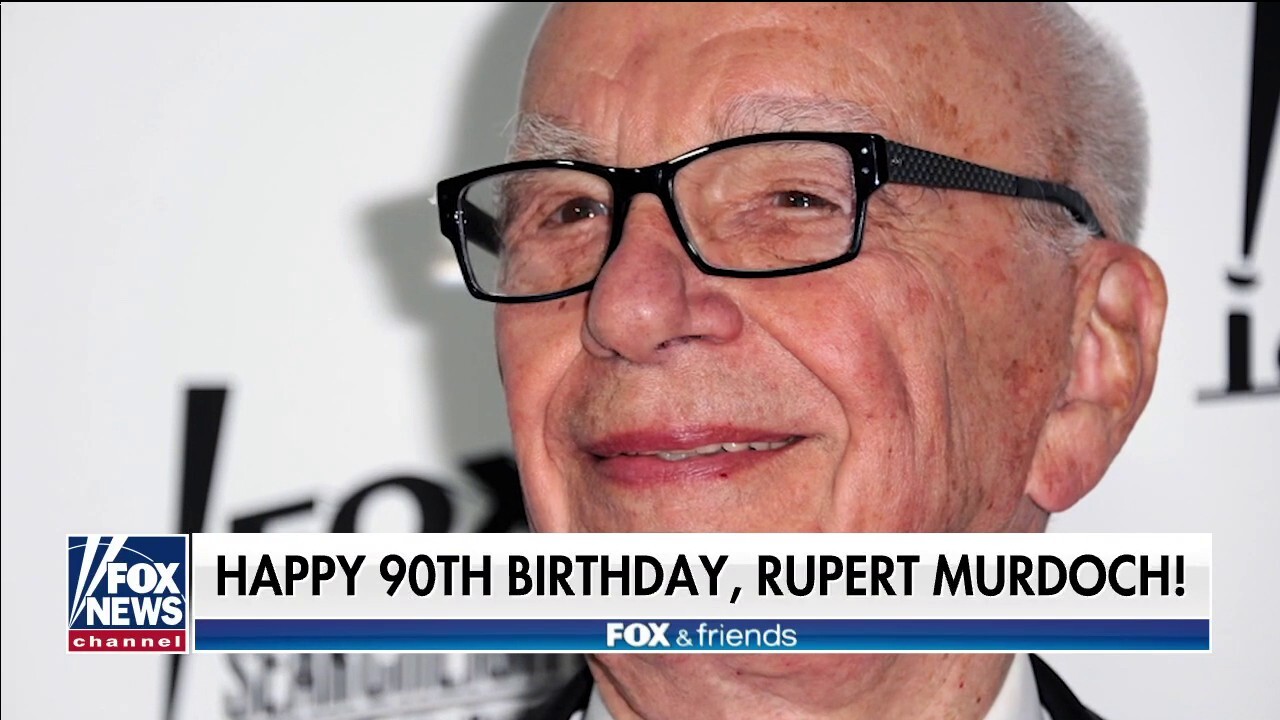 'Fox & Friends' wishes Rupert Murdoch a happy 90th birthday