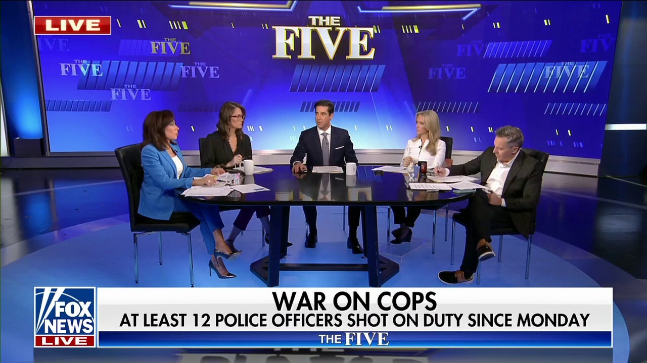 'The Five' on whether there is a war on cops in Biden's America