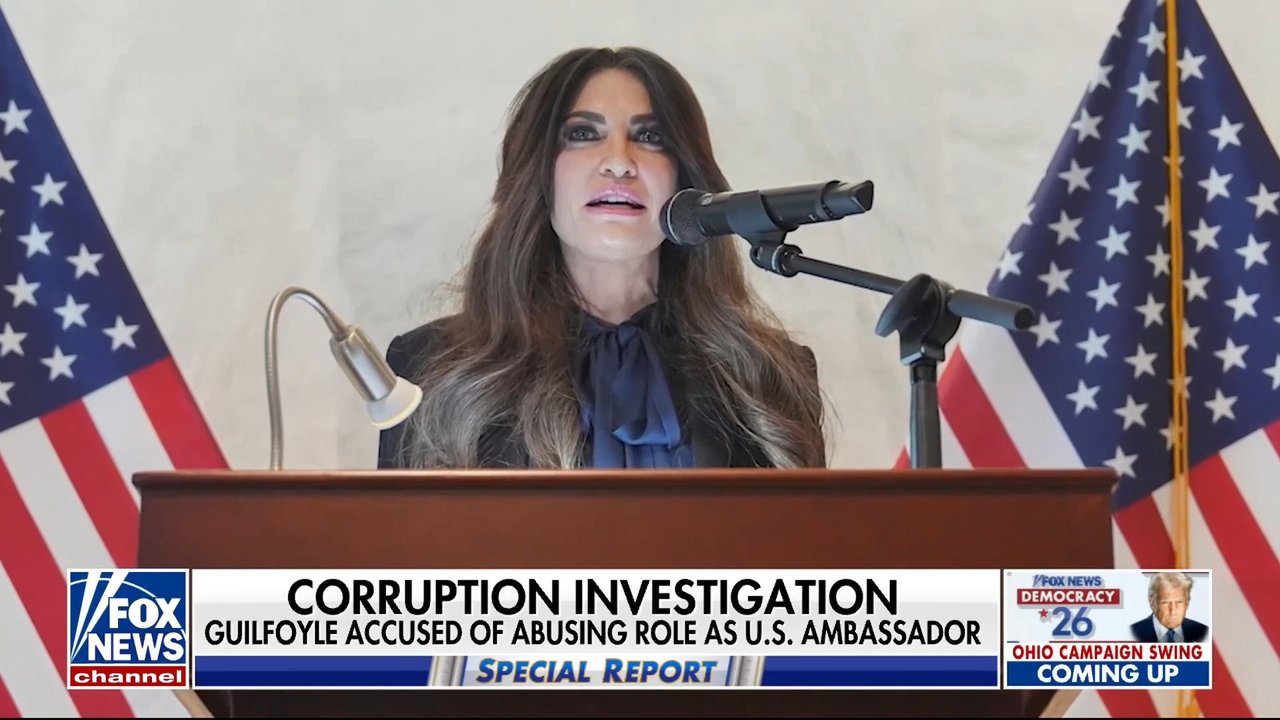 Kimberly Guilfoyle faces investigation over allegations of abusing ambassador role