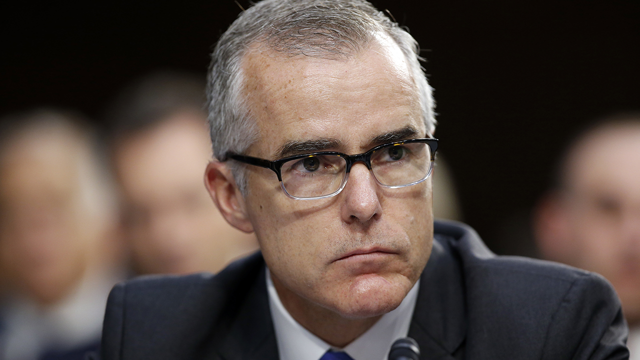 Justice Department drops charges against Andrew McCabe	