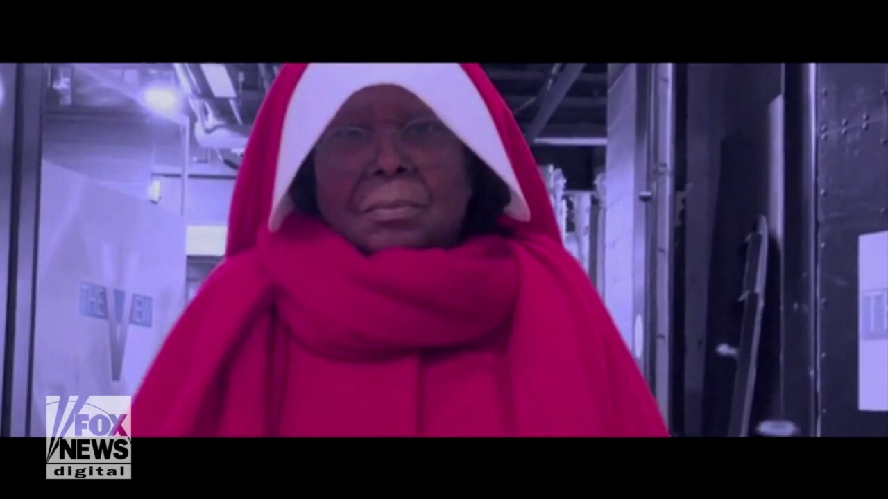 Whoopi Goldberg dresses up as June from 'The Handmaid's Tale' for Halloween