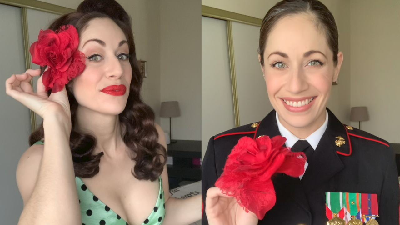 Female veterans give TikTok’s ‘Don’t Rush Challenge a patriotic spin 