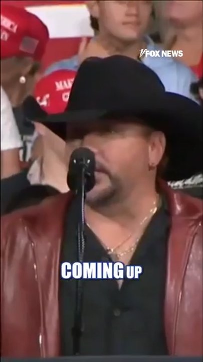 Country music star Jason Aldean encourages voters at Georgia rally