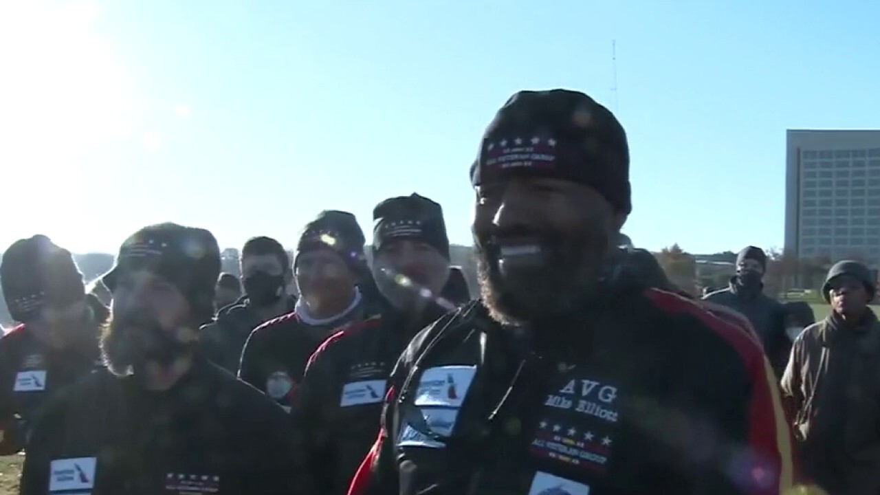 Group of veterans make skydiving entrance to honor service members