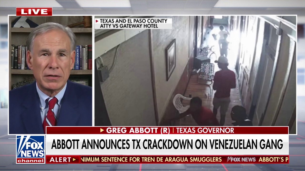 Gov. Greg Abbott joined 'America's Newsroom' to discuss how the Lone Star State is cracking down against Venezuelan gang violence and how designating them as foreign terror organizations unlocks more tools to combat the surge. 