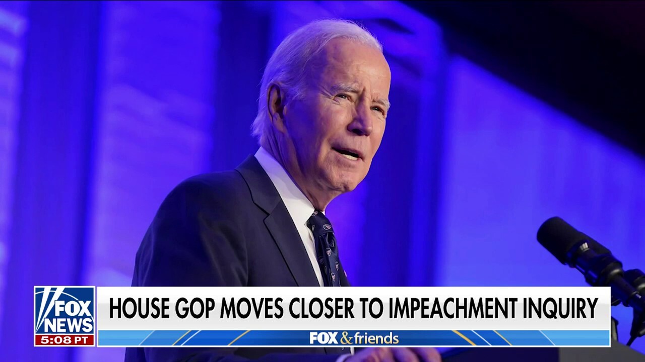 Republicans Move Closer To Biden Impeachment Inquiry Fox News Video 5468