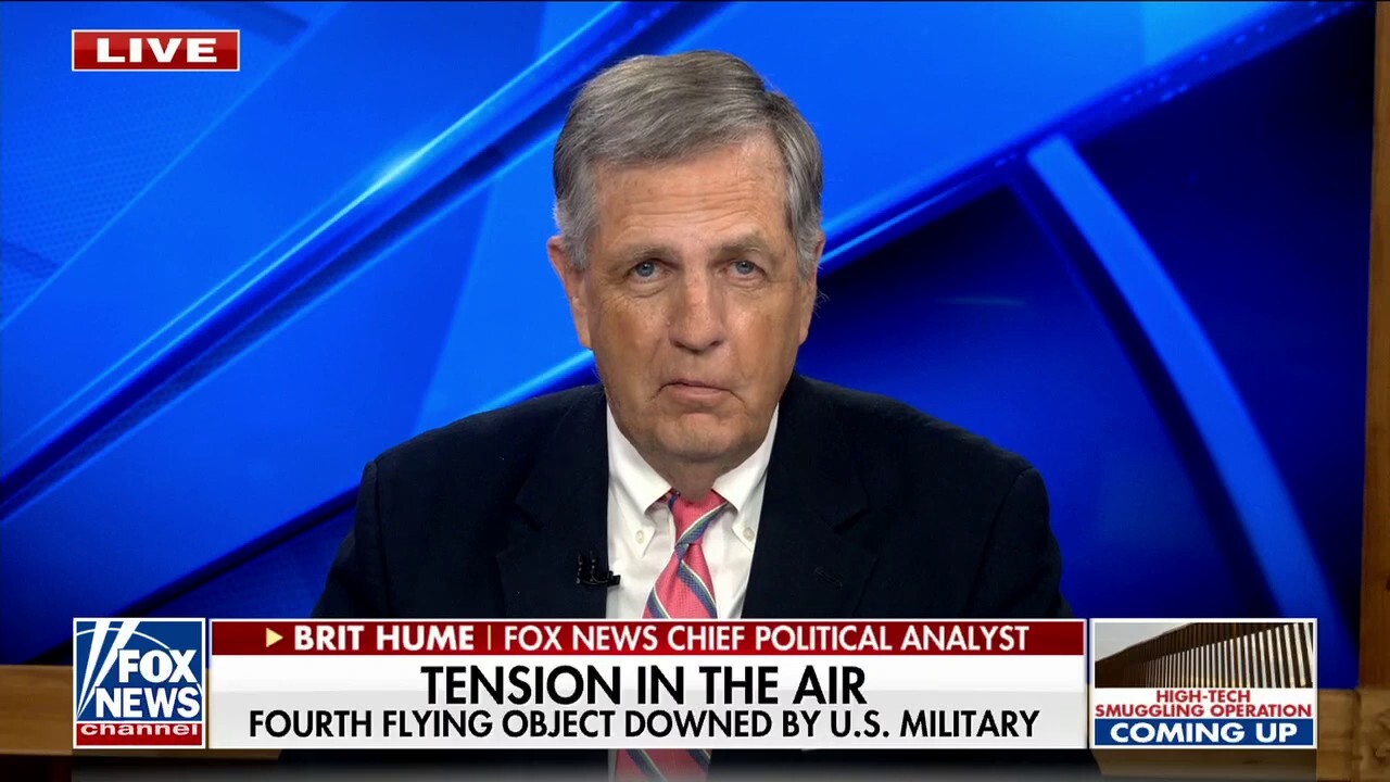 Brit Hume: Now it seems like they're shooting everything down that they can see