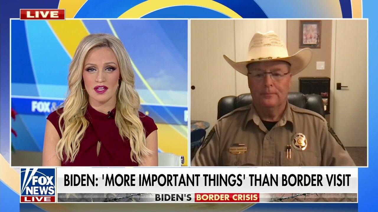 Arizona sheriff Mark Dannels reacts to Biden ignoring border: 'Truly a neglect'