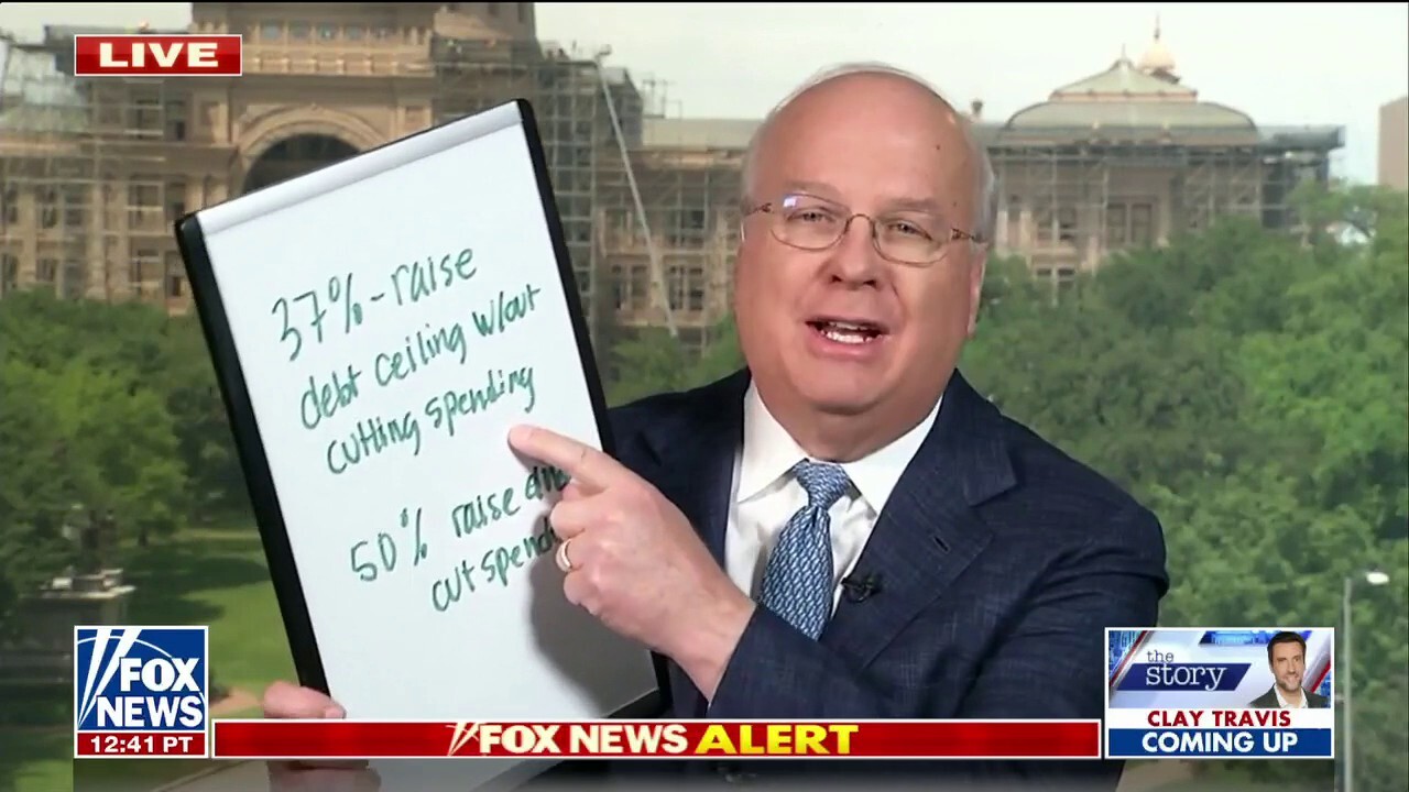  Dems are on the ‘wrong side’ of the debt ceiling issue: Karl Rove