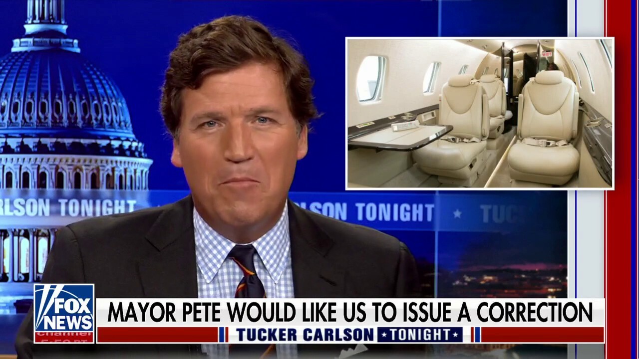 Tucker Carlson: 'Mayor Pete' wants us to issue a correction