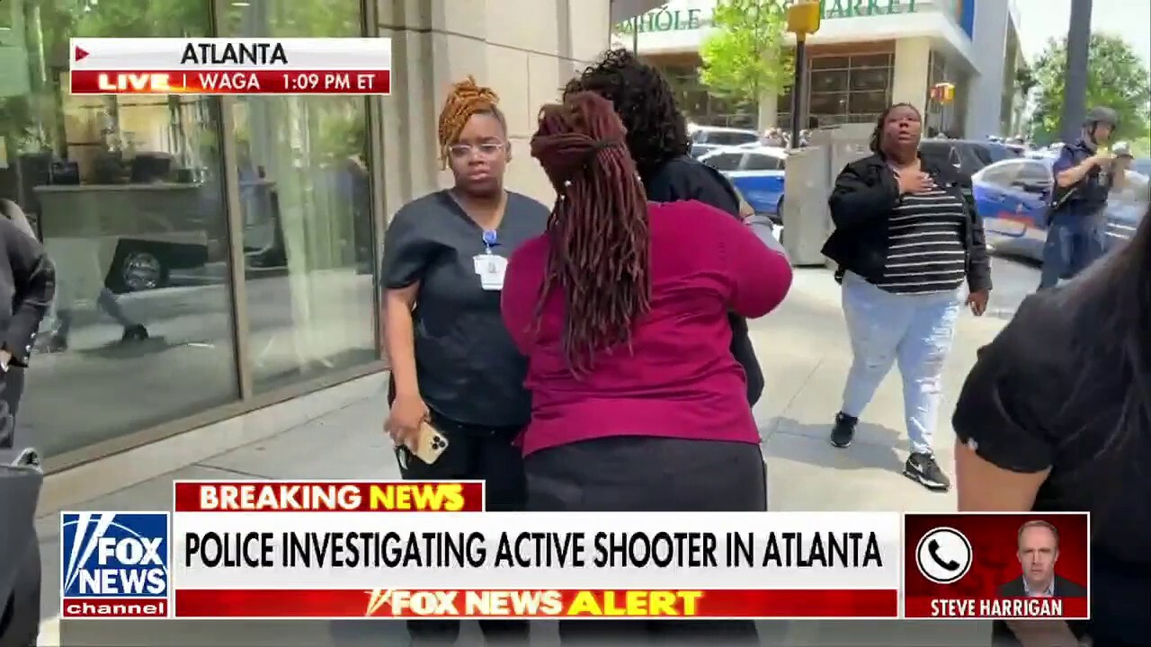 Atlanta police pursue 'active shooter'