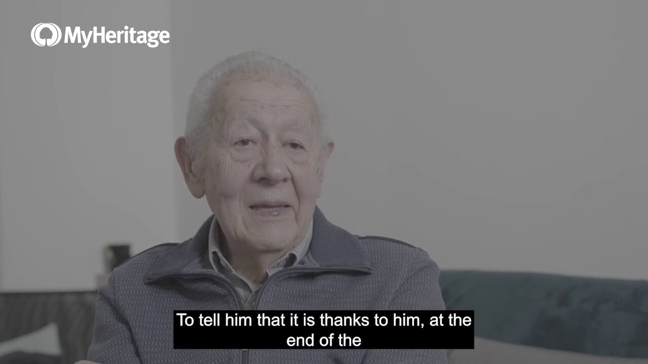 Holocaust survivor reunited with family that saved his life