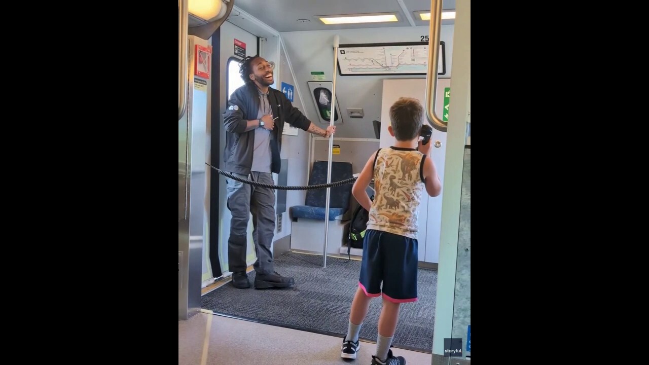 Kid ‘did not disappoint’ when given the chance to make train announcement