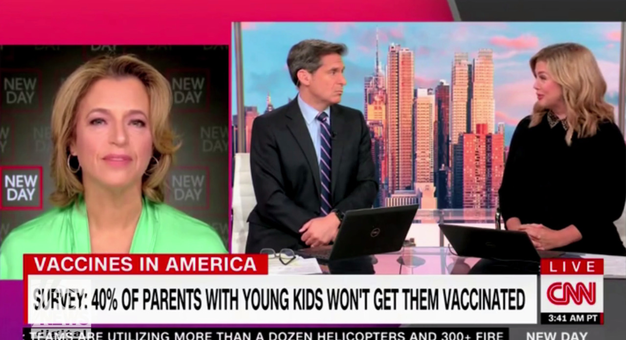 CNN anchor says she was stunned that her four-year-old was first at local pharmacy to get vaccinated
