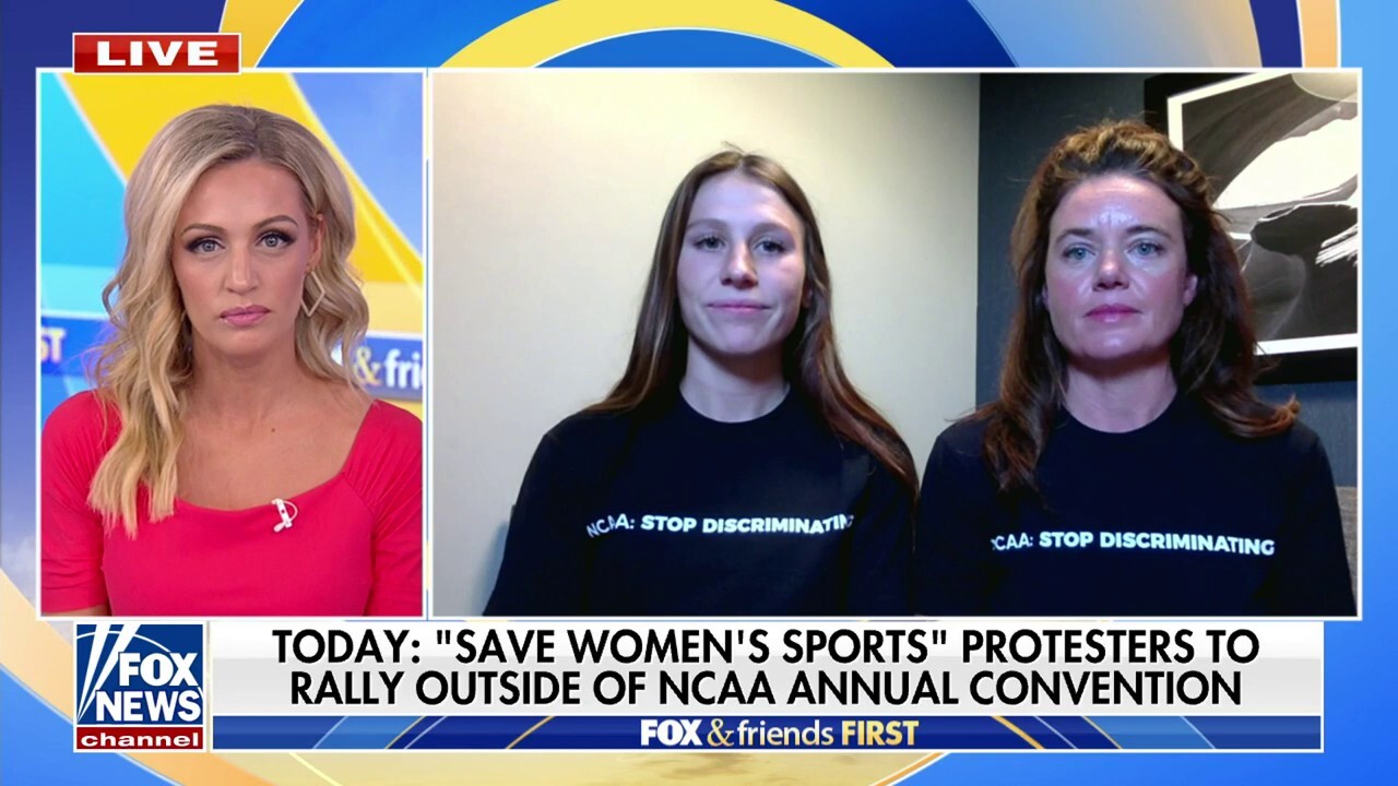 'Save Women's Sports' protesters to rally outside NCAA convention