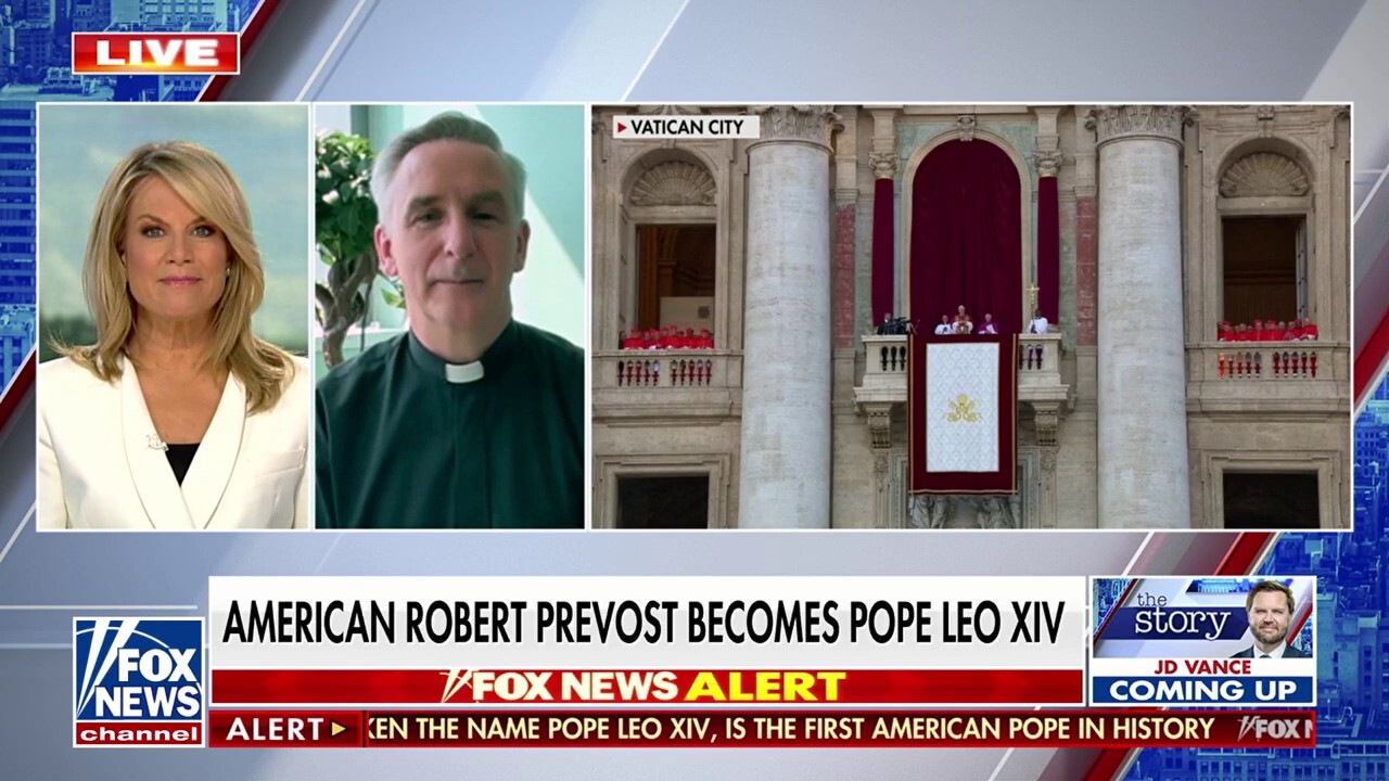 Pope Leo XIV calls on world to ‘build bridges’ in first message as pope