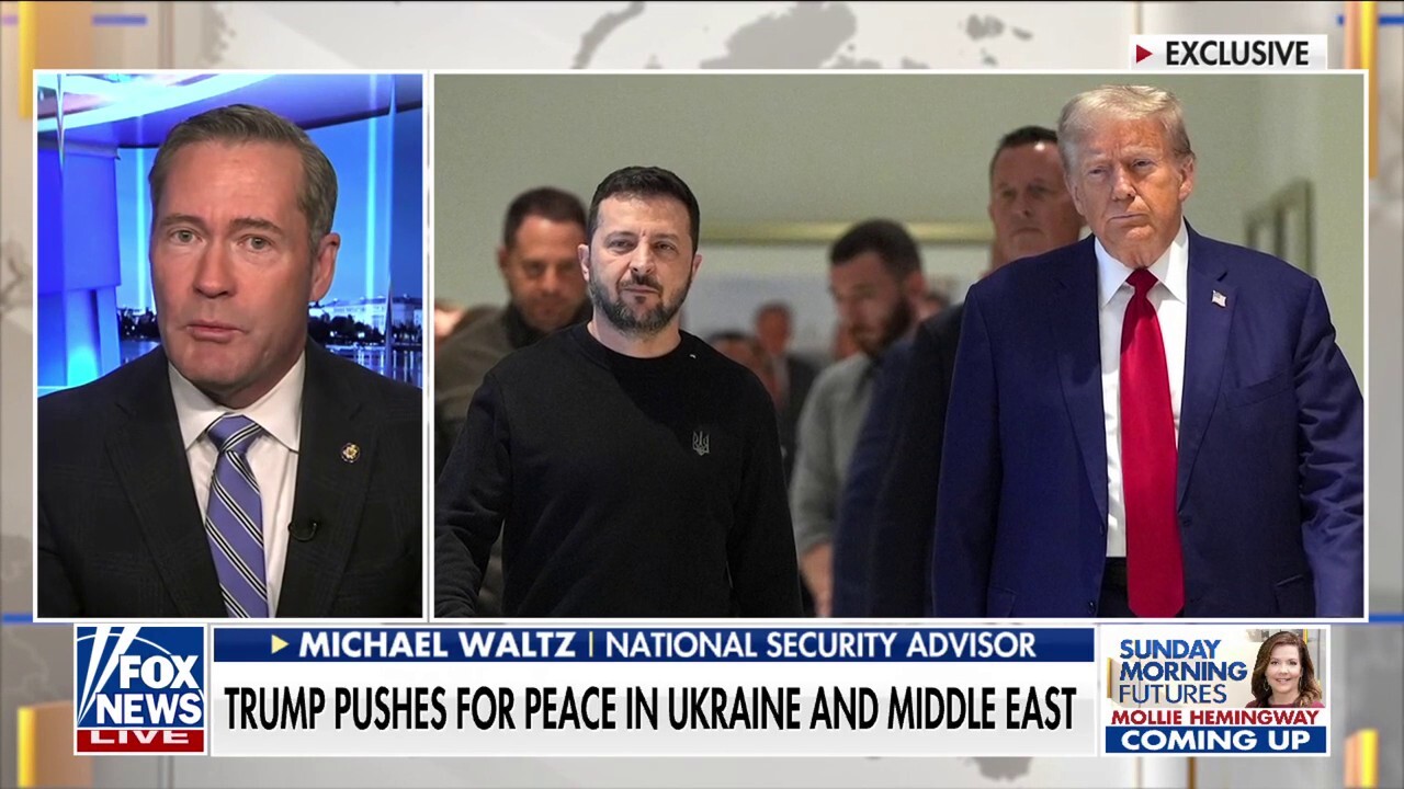 Michael Waltz says Trump is bringing ‘multiple wars’ to an end