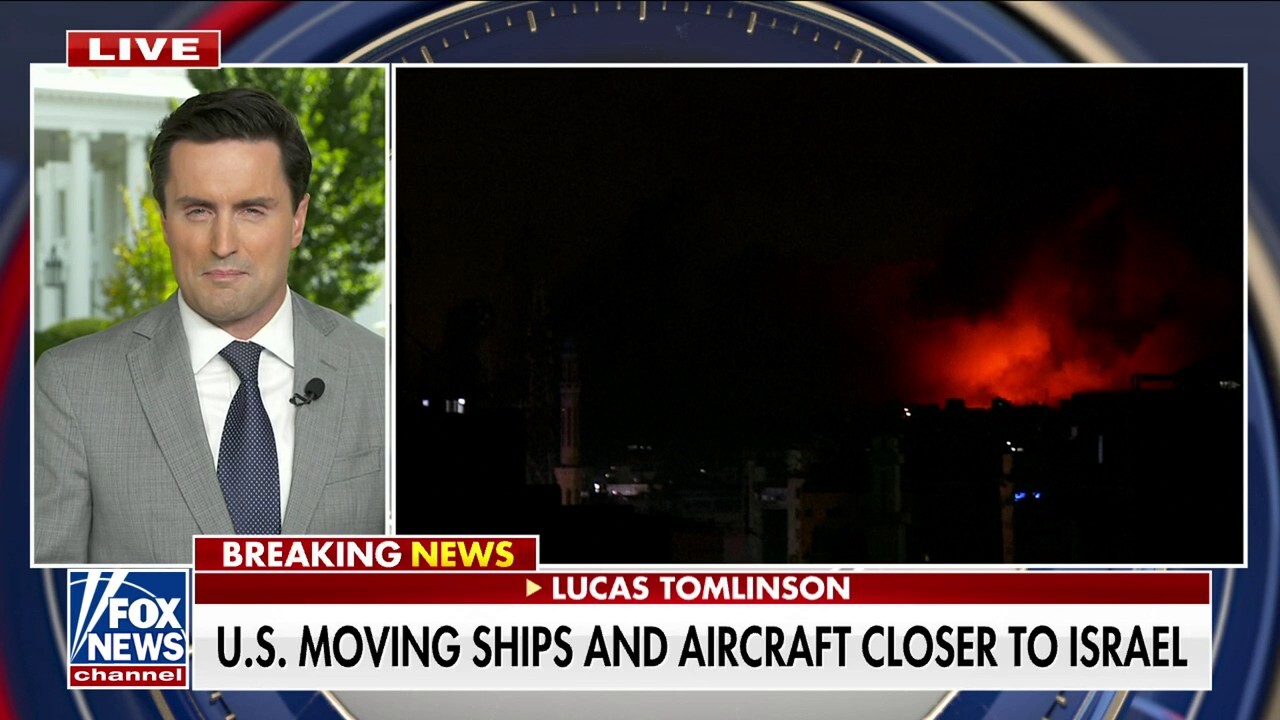 US military moving ships and aircraft closer to Israel